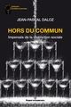 Hors du commun, Impensés de la distinction sociale (9791037047557-front-cover)