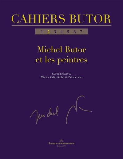 Cahiers Butor n° 2, Michel Butor et les peintres (9791037016638-front-cover)