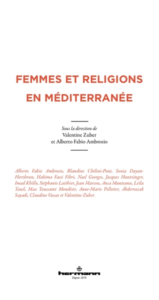 Femmes et religions en Méditerranée (9791037019868-front-cover)