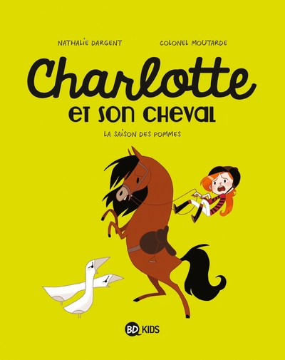 Charlotte et son cheval, Tome 01, La Saison des pommes (9782745957511-front-cover)