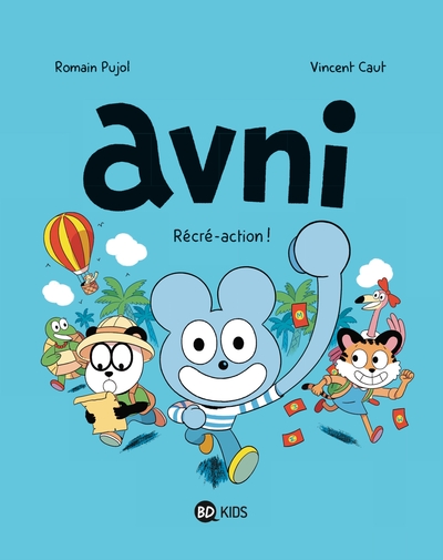 Avni, Tome 03, Récré-action (9782745981998-front-cover)