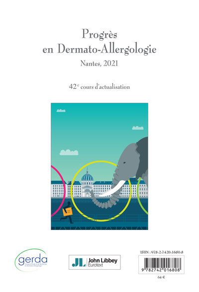 Progrès en Dermato-Allergologie, 42e Cours d'actualisation, Nantes 2021 (9782742016808-back-cover)