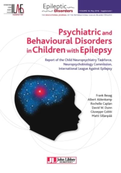 Psychiatric and behavioural disorders in children with epilepsy, Report of the child neuropsychiatry taskforce, neuropsychobiolo (9782742015009-front-cover)