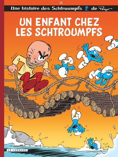 Les Schtroumpfs Lombard - Tome 25 - Un Enfant chez les Schtroumpfs / Edition spéciale (OP ETE 2022) (9782808207188-front-cover)