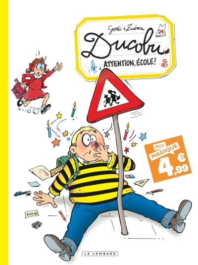 Ducobu  - Tome 24 - Attention, école! / Edition spéciale (Indispensables 2024) (9782808212991-front-cover)