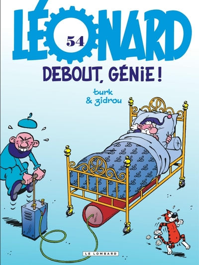 Léonard - Tome 54 - Debout, génie ! (9782808206419-front-cover)