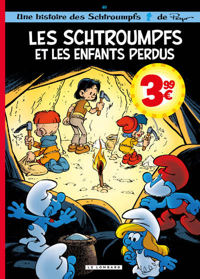 Les Schtroumpfs Lombard - Tome 40 - Les Schtroumpfs et les enfants perdus (9782808219907-front-cover)