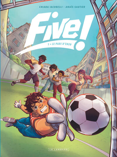Five ! - Tome 1 - Le Pari d'Enzo (9782808216661-front-cover)