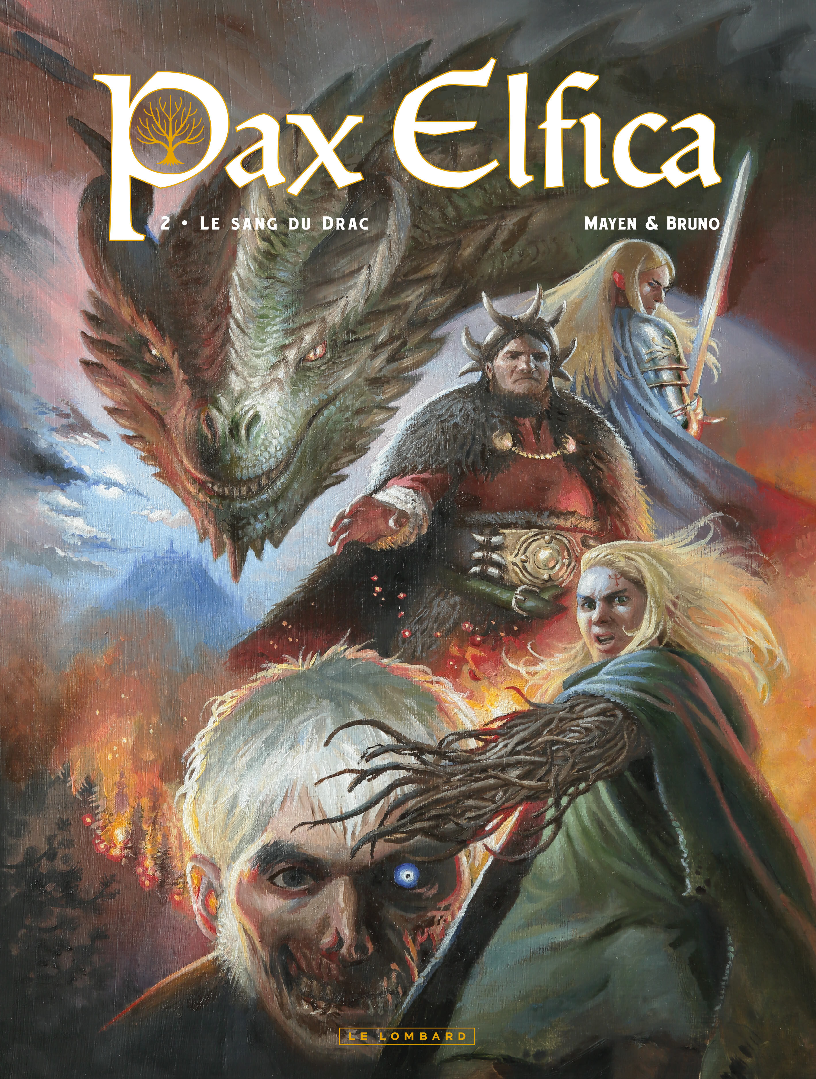 Pax Elfica - Tome 2 - Le sang du Drac (9782808213912-front-cover)