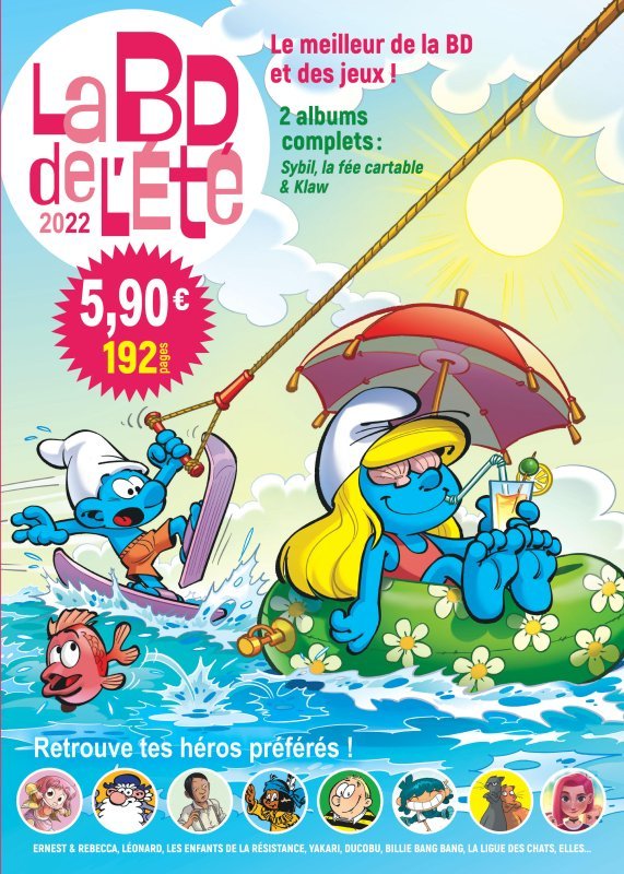 La BD de l'été - 2022 (9782808205481-front-cover)