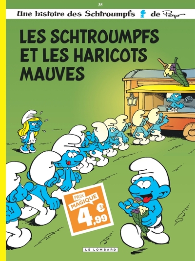 Les Schtroumpfs Lombard - Tome 35 - Les Schtroumpfs et les haricots mauves / Edition spéciale (Indis (9782808212984-front-cover)