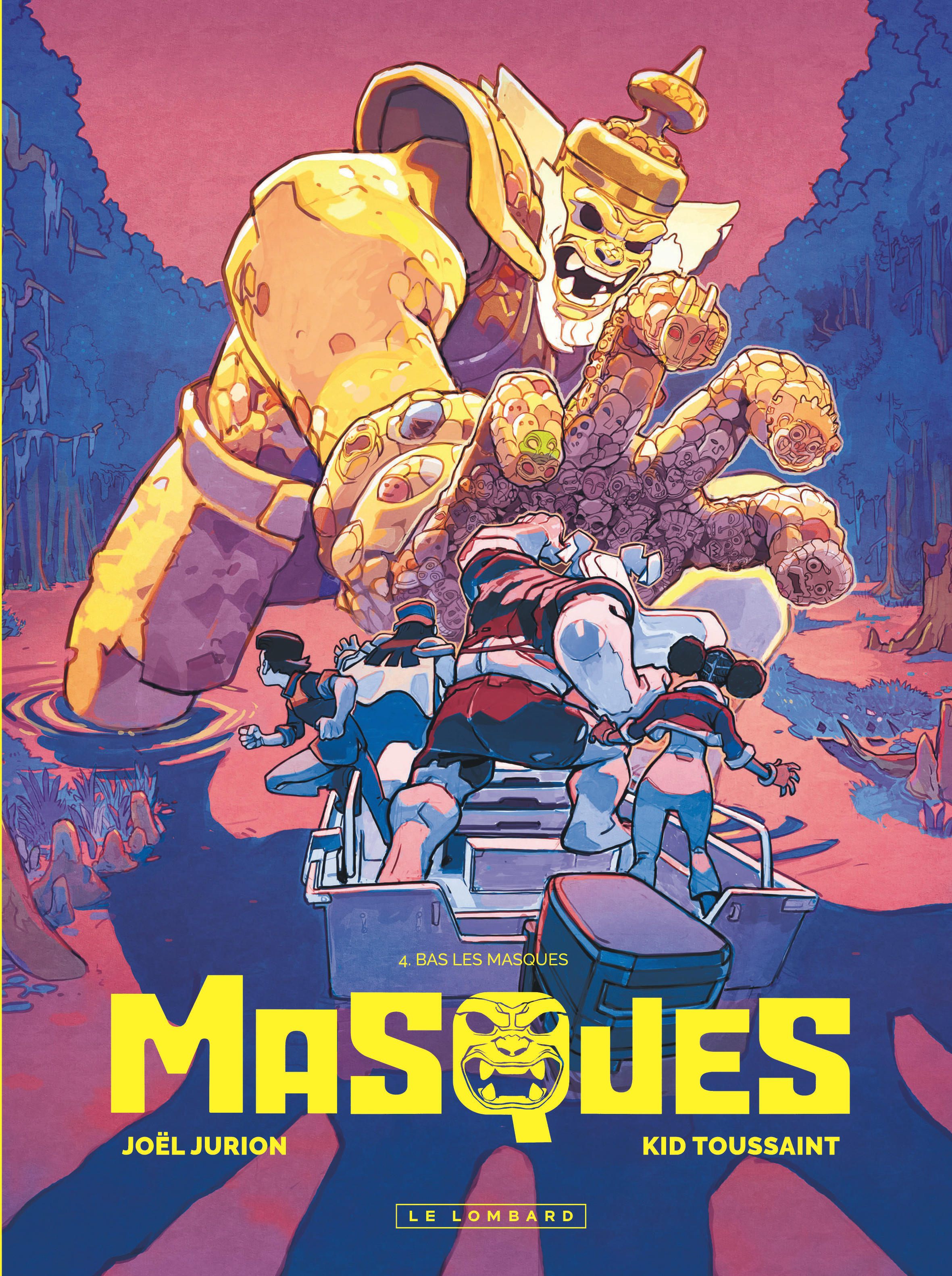 Masques - Tome 4 - Bas les masques (9782808216920-front-cover)