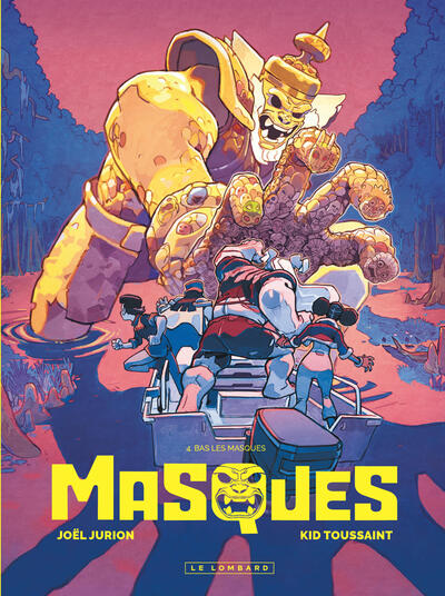 Masques - Tome 4 - Bas les masques (9782808216920-front-cover)