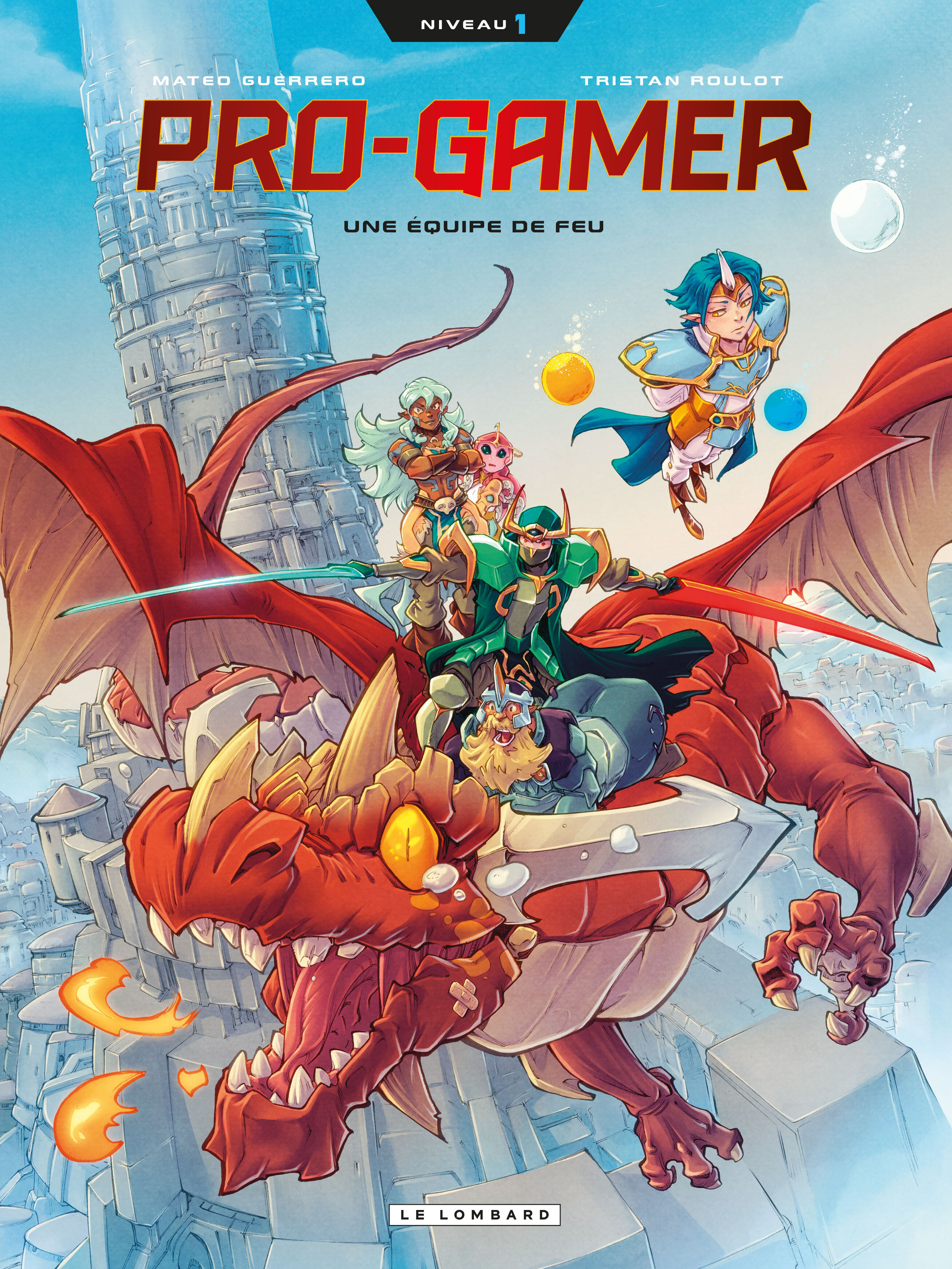 Pro gamer - Tome 1 - Une équipe de feu (9782808216784-front-cover)