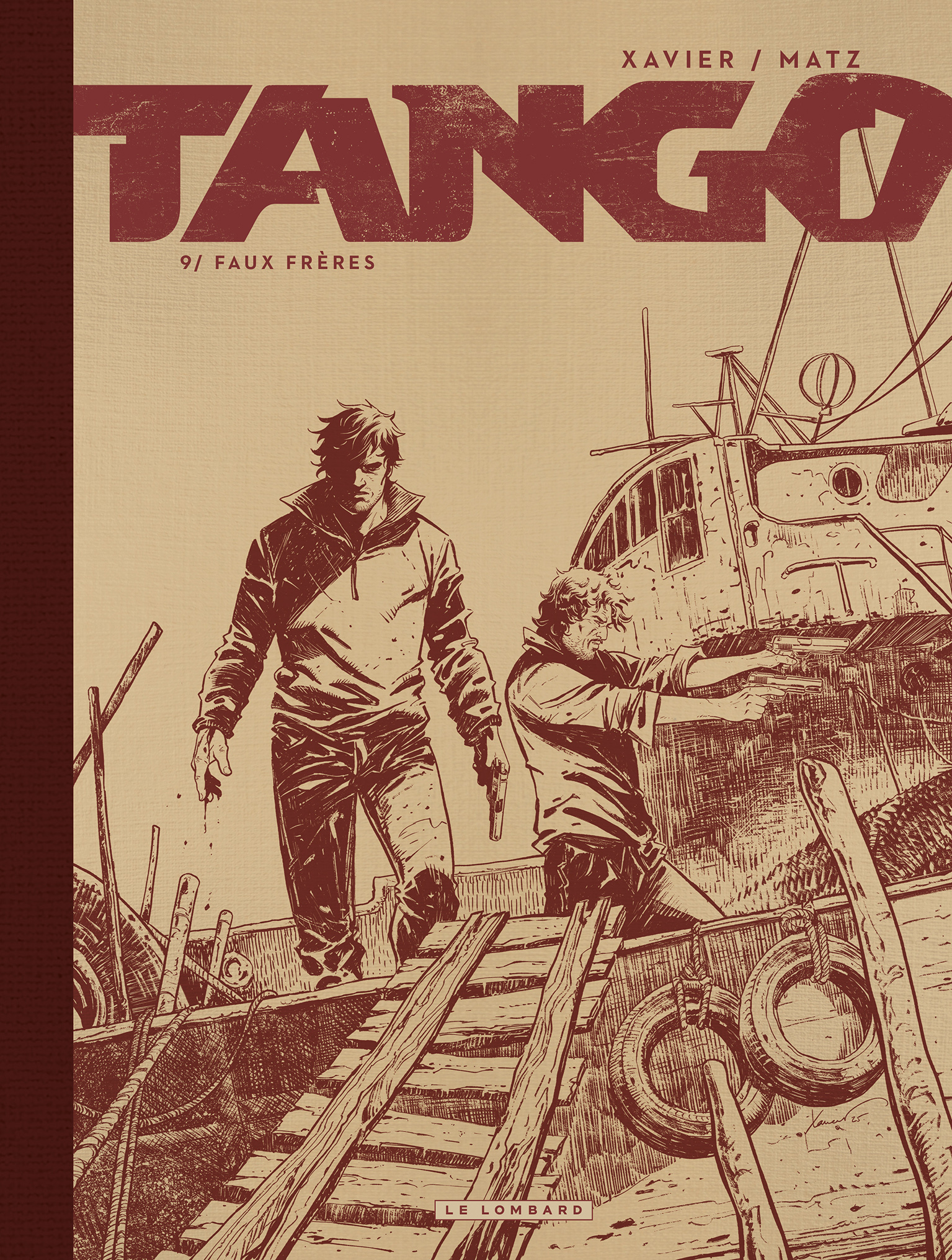 Tango - Tome 9 - Faux Frères (9782808217408-front-cover)