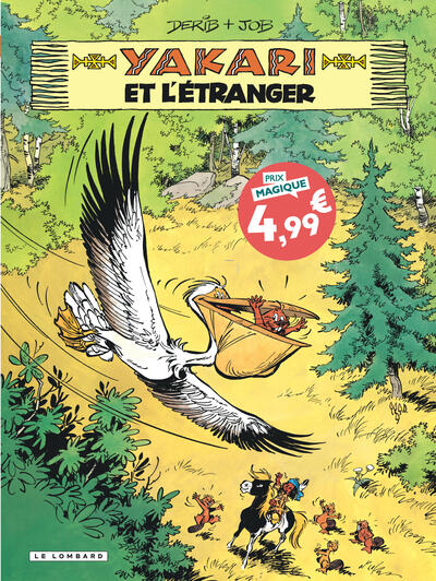 Yakari - Tome 7 - Yakari et l'étranger (9782808218641-front-cover)