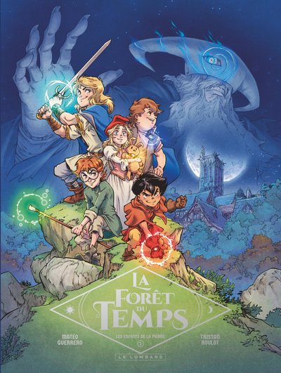 La Forêt du temps - Tome 1 - Les enfants de la pierre (9782808202626-front-cover)