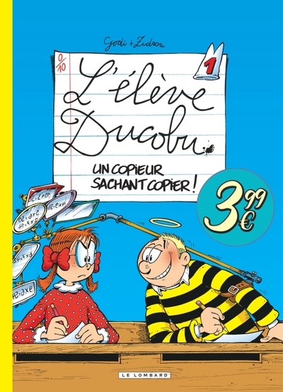 Ducobu  - Tome 1 - Un Copieur sachant copier ! (9782808216869-front-cover)