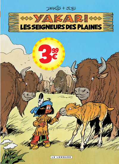 Yakari - Tome 13 - Les Seigneurs des plaines (9782808219945-front-cover)