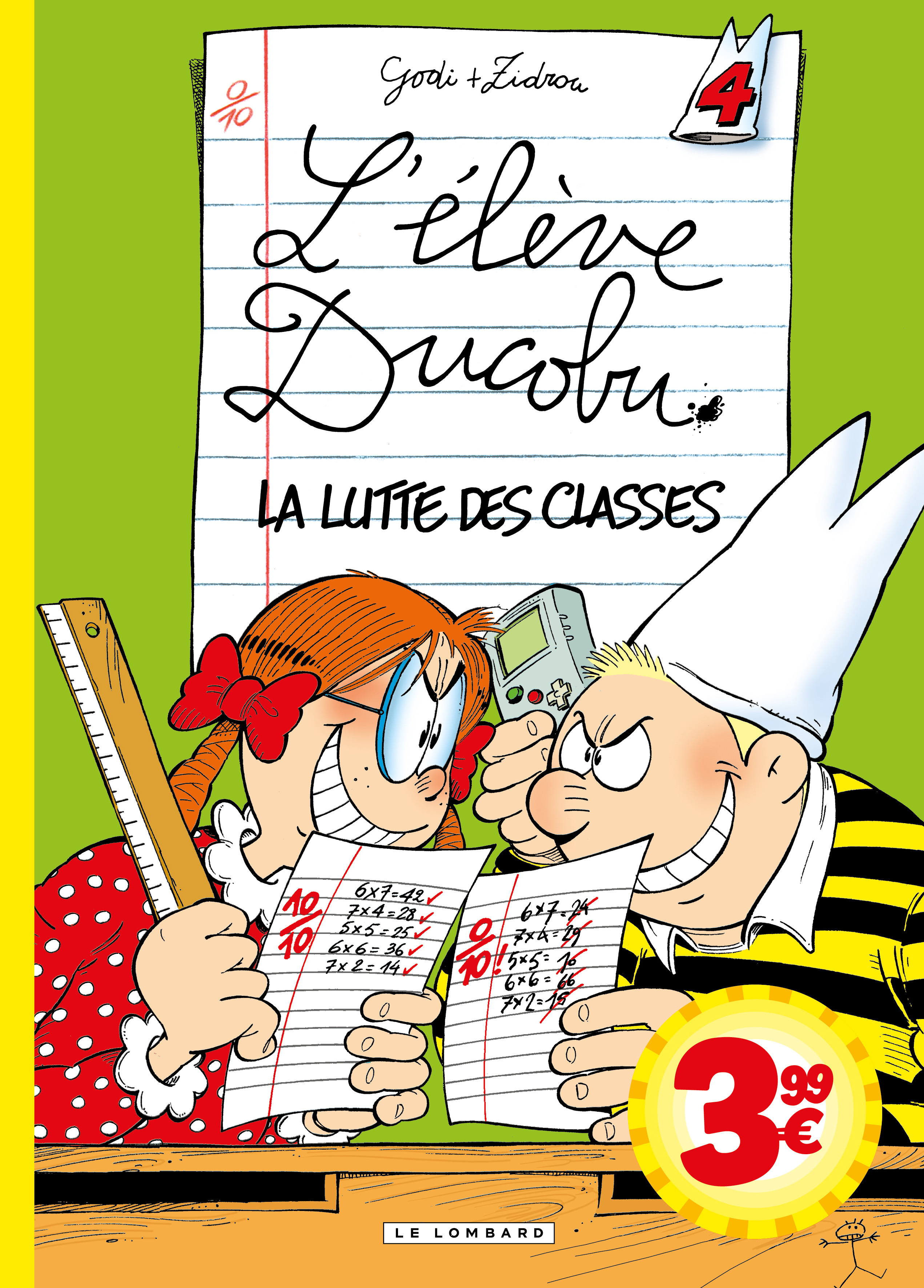 Ducobu  - Tome 4 - La Lutte des classes (9782808219921-front-cover)