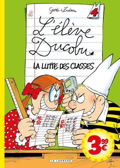Ducobu  - Tome 4 - La Lutte des classes (9782808219921-front-cover)