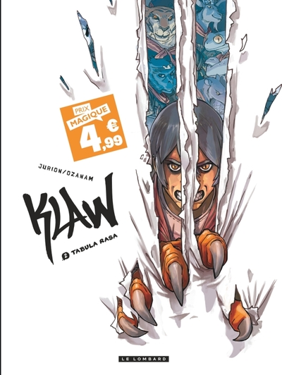 Klaw - Tome 2 - Tabula Rasa / Edition spéciale (Indispensables 2024) (9782808213042-front-cover)