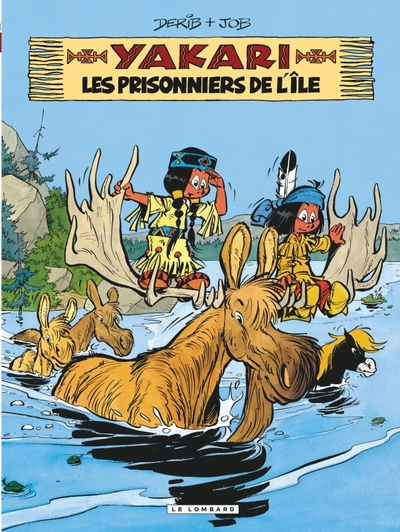 Yakari - Tome 9 - Les Prisonniers de l'île / Edition spéciale, Enseignes et Libraires (Indispensable (9782808204989-front-cover)