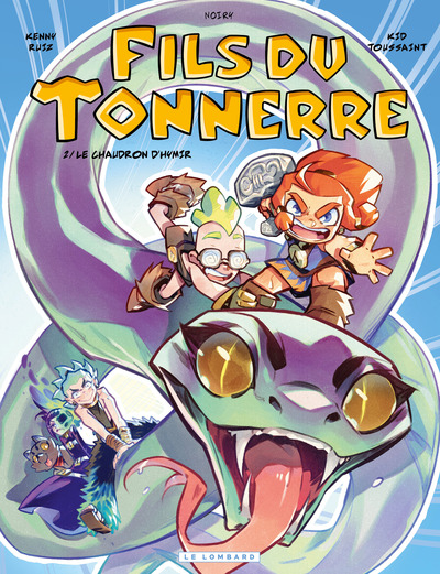 Fils du tonnerre  - Tome 2 - Le chaudron d’Hymir (9782808216944-front-cover)