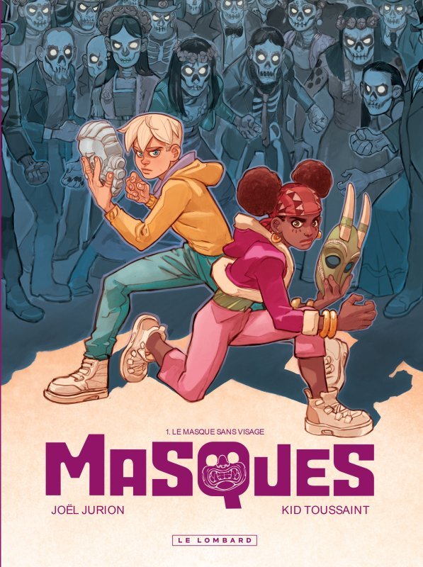 Masques - Tome 1 - Le Masque sans visage (9782808205795-front-cover)