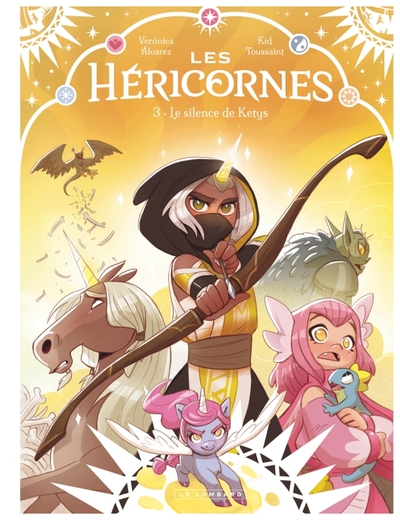 Les Héricornes - Tome 3 - Le silence de Ketys (9782808214858-front-cover)