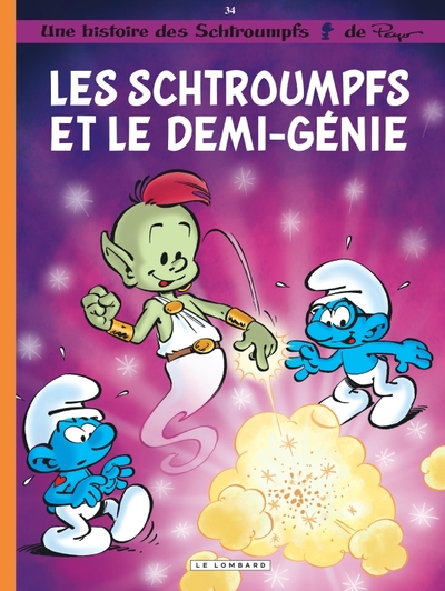 Les Schtroumpfs Lombard - Tome 34 - Les Schtroumpfs et le demi-génie / Edition spéciale (OP ETE 2023 (9782808212076-front-cover)