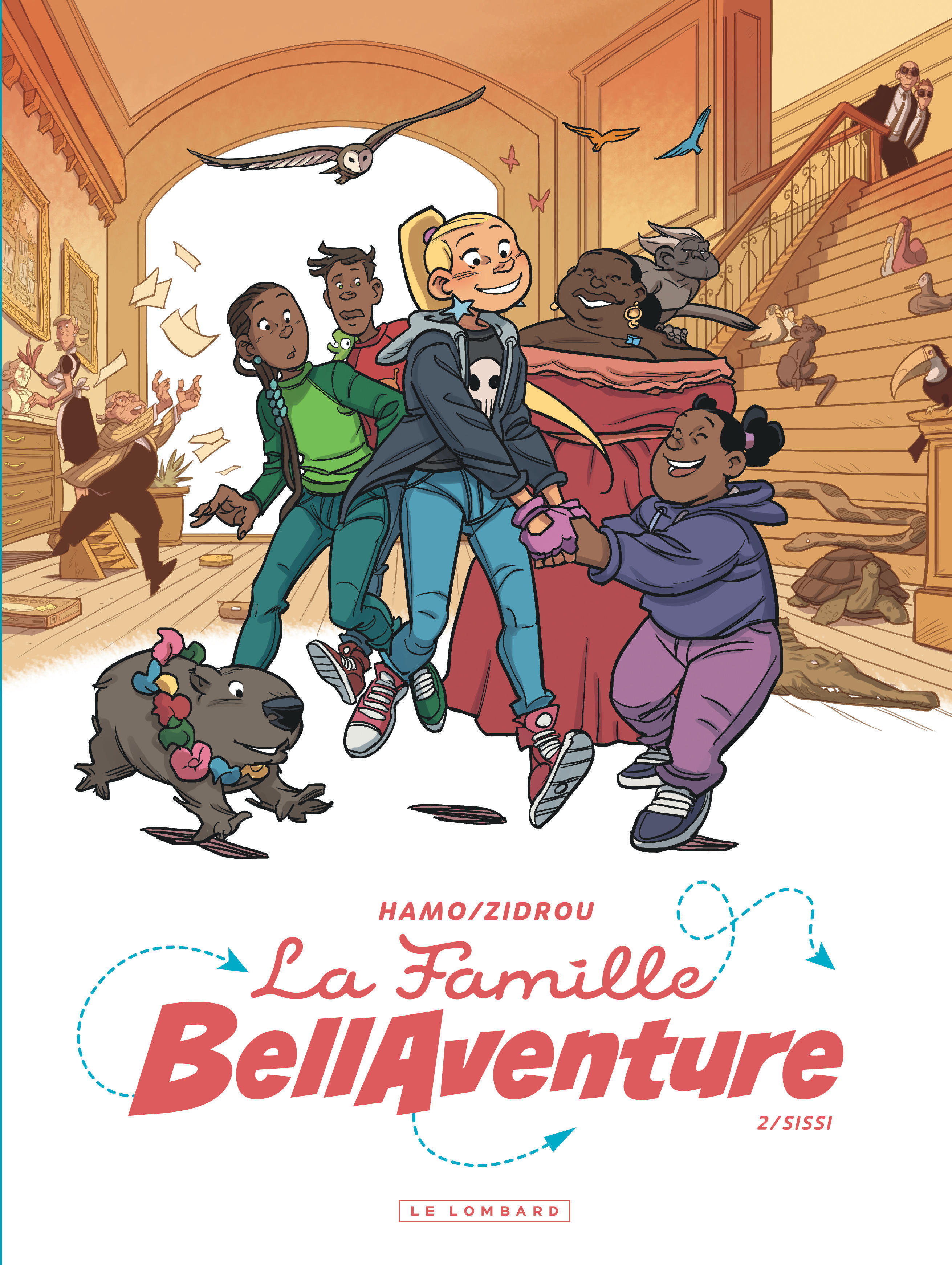 La Famille Bellaventure - Tome 2 - Sissi (9782808214841-front-cover)