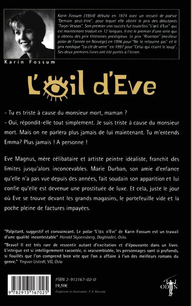 L'oeil d'Eve (9782913167025-back-cover)