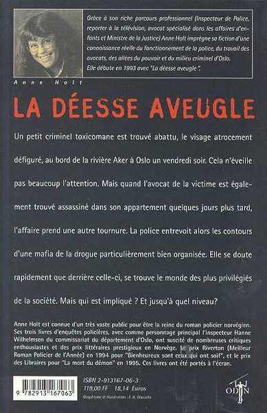 La Déesse aveugle (9782913167063-back-cover)