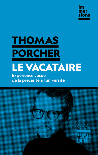 Le vacataire, Expérience vécue de la précarité à l'université (9782234098305-front-cover)