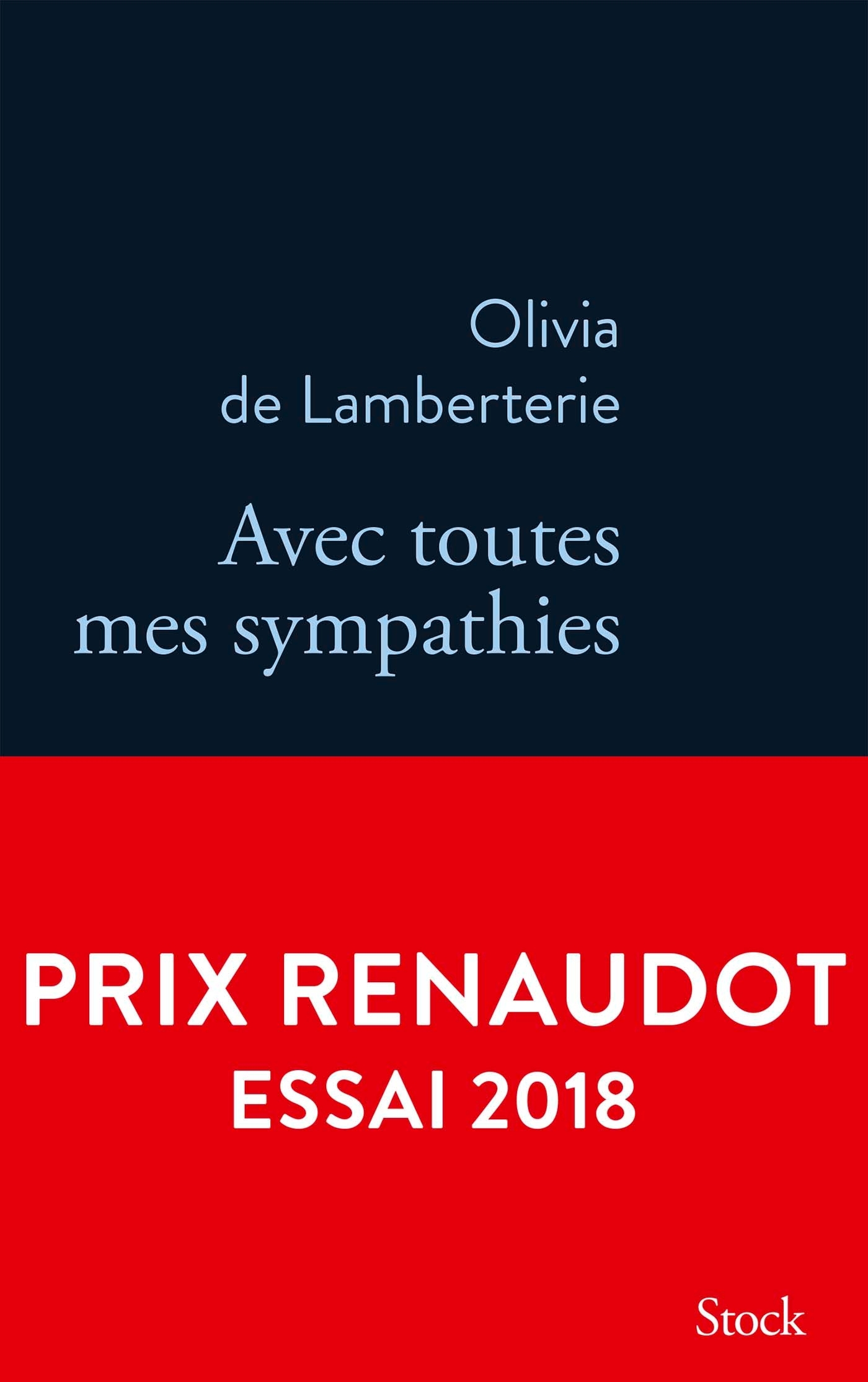 Avec toutes mes sympathies (9782234085800-front-cover)