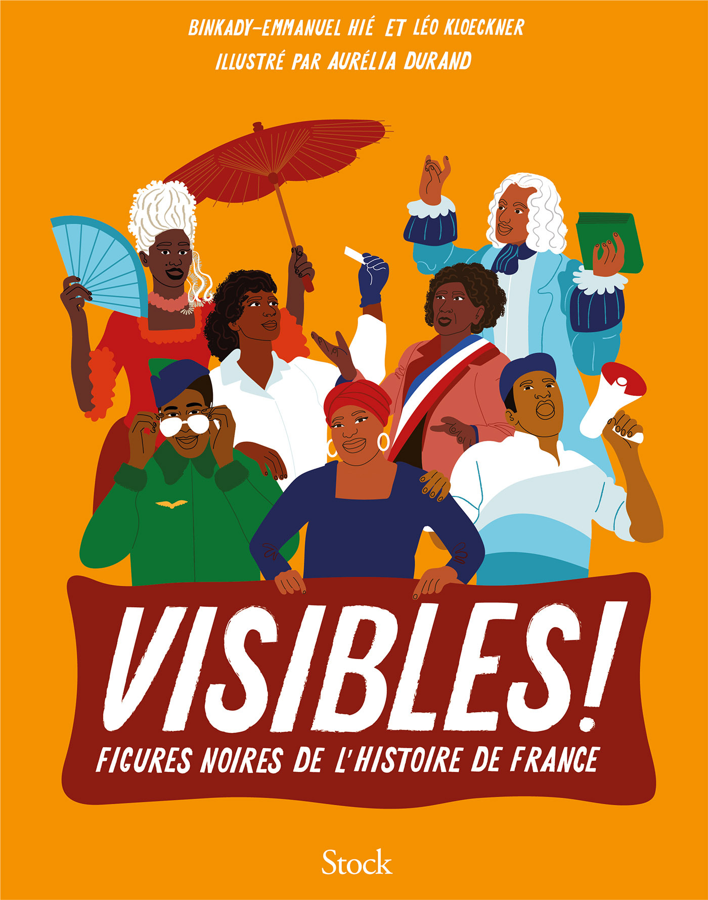 Visibles !, Figures noires de l'histoire de France (9782234096219-front-cover)