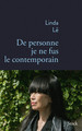 De personne je ne fus le contemporain (9782234092624-front-cover)