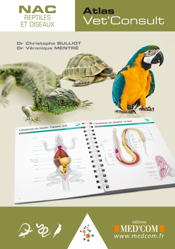 ATLAS VET'CONSULT - NAC REPTILES ET OISEAUX (9782354032821-front-cover)