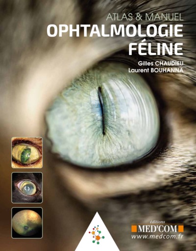 OPHTALMOLOGIE FELINE - ATLAS & MANUEL (9782354032555-front-cover)