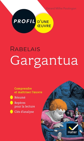 Profil - Rabelais, Gargantua, toutes les clés d'analyse pour le bac (9782401077928-front-cover)