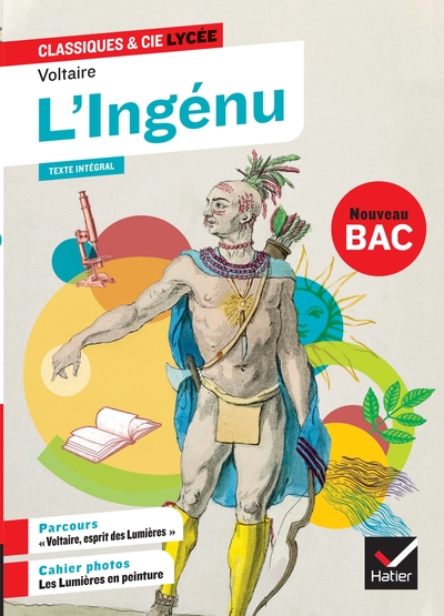 L'Ingénu, suivi du parcours « Voltaire, esprit des Lumières » (9782401059368-front-cover)