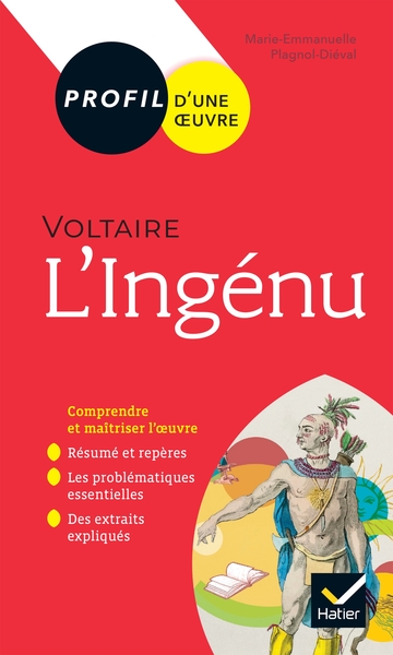 Profil - Voltaire, L'Ingénu, toutes les clés d'analyse pour le bac (9782401054738-front-cover)