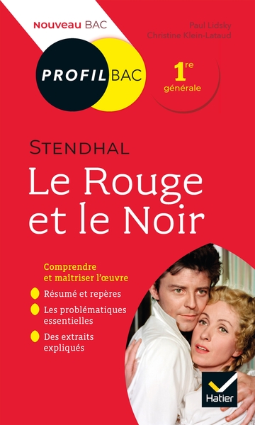 Profil - Stendhal, Le Rouge et le Noir, toutes les clés d'analyse pour le bac (9782401054752-front-cover)