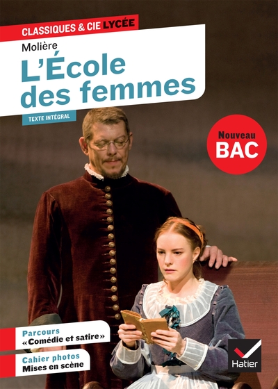 L'École des femmes, suivi du parcours « Comédie et satire » (9782401059399-front-cover)