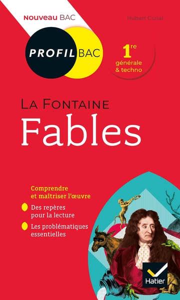 Profil - La Fontaine, Fables, toutes les clés d'analyse pour le bac (9782401054776-front-cover)