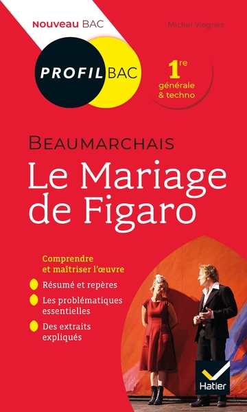 Profil - Beaumarchais, Le Mariage de Figaro, toutes les clés d'analyse pour le bac (9782401059412-front-cover)