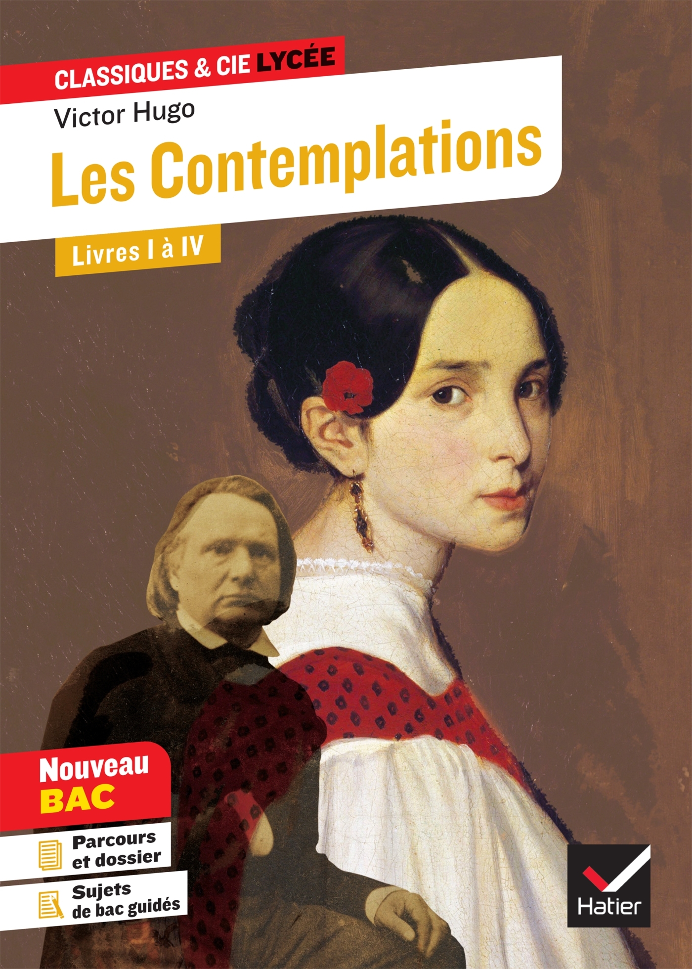 Les Contemplations, Livres I à IV (Bac 2022), suivi du parcours « Les Mémoires d'une âme » (9782401056794-front-cover)
