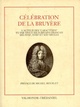 Célébration de La Bruyère (9782857078388-front-cover)