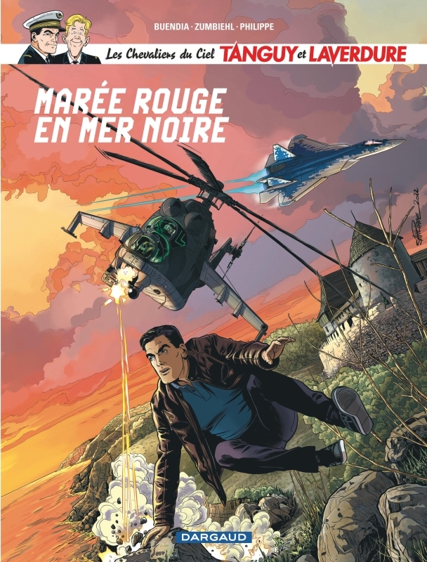 Les Chevaliers du ciel Tanguy et Laverdure - Tome 11 - Marée rouge en mer Noire (9782205203370-front-cover)